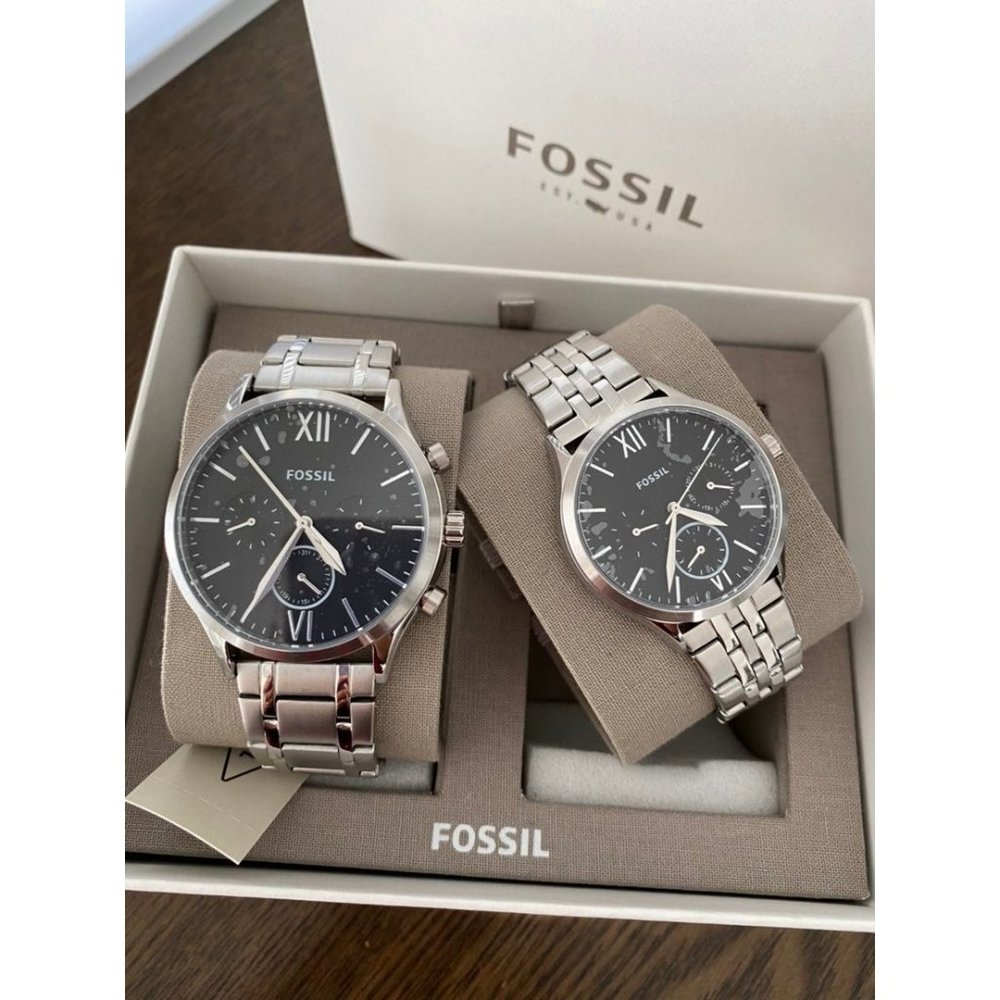 Fossil Couple Watches Gift Set - Picture 2 of 8